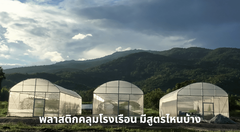 พลาสติกคลุมโรงเรือนแต่ละสูตรแตกต่างกันอย่างไร